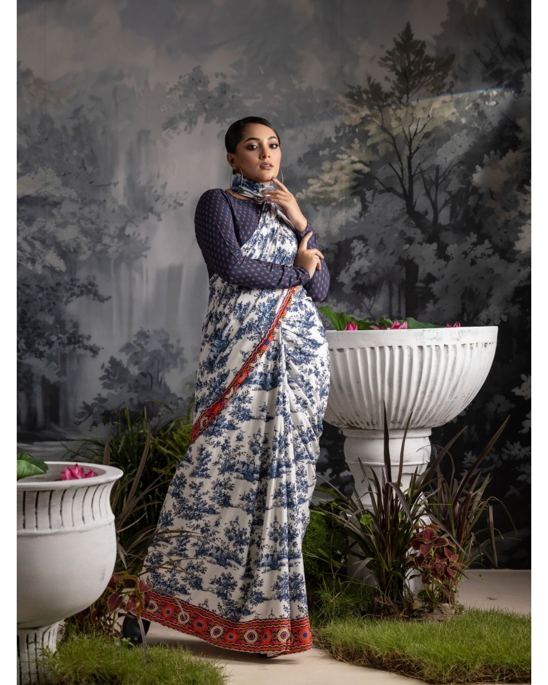 BOTANICAL SAREE || BVS 02