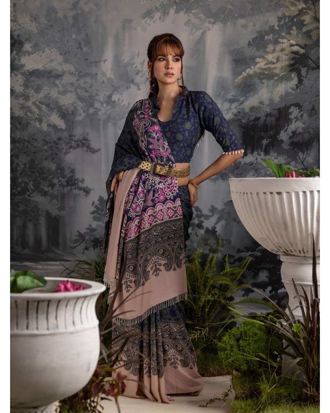 BOTANICAL SAREE || BVS 03