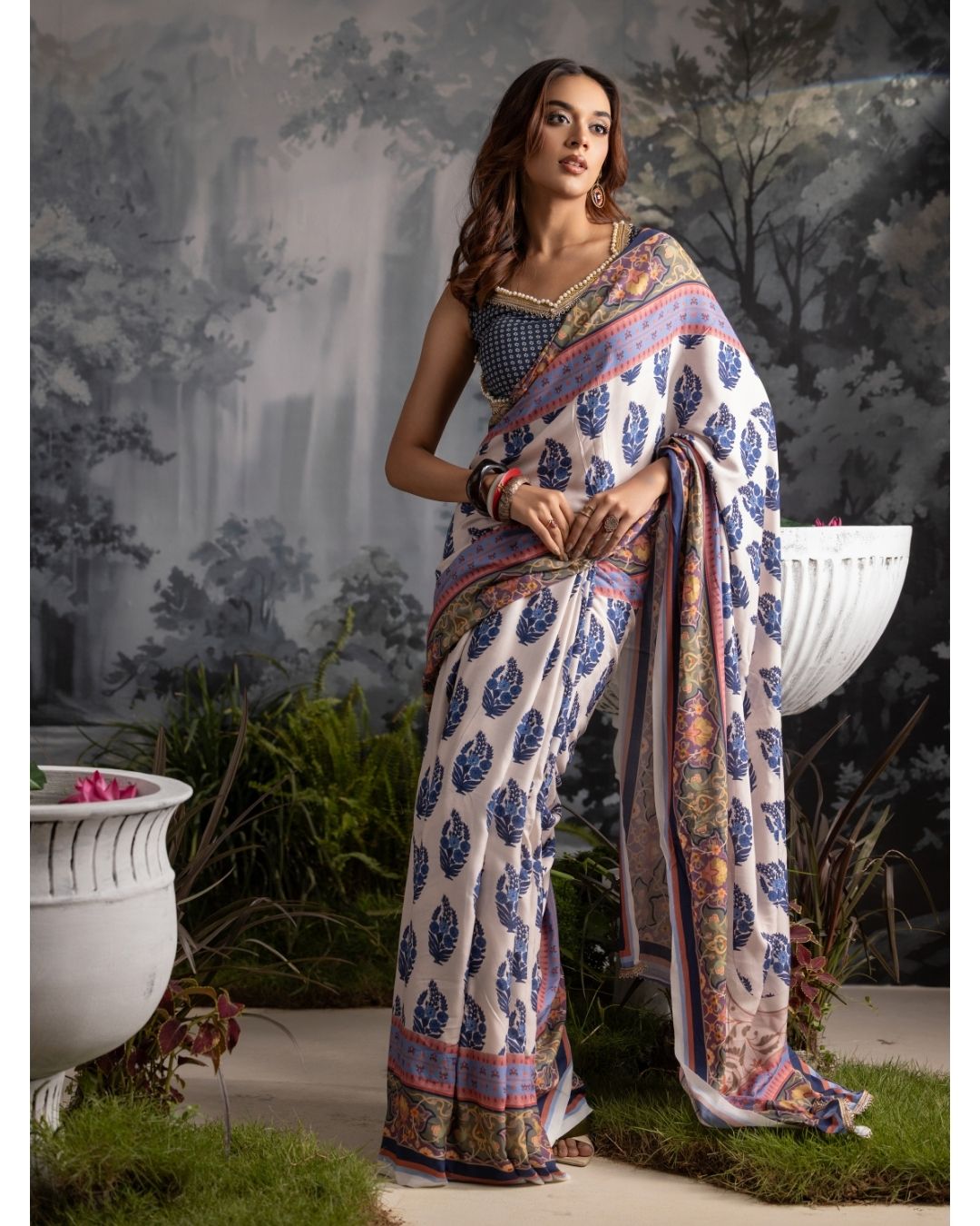BOTANICAL SAREE || BVS 05