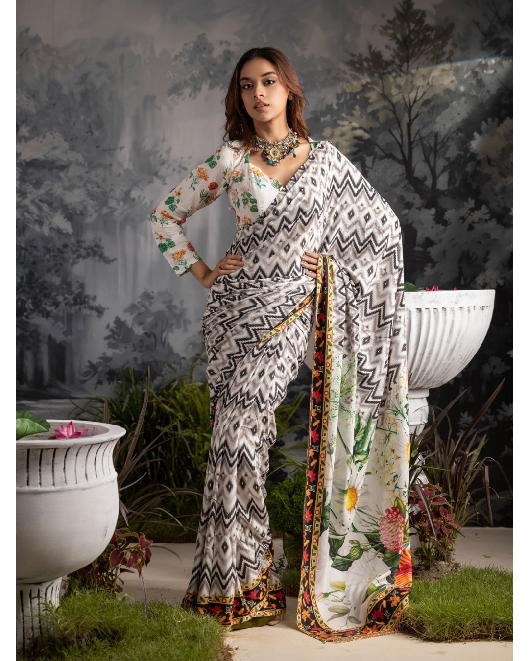 BOTANICAL SAREE || BVS 09